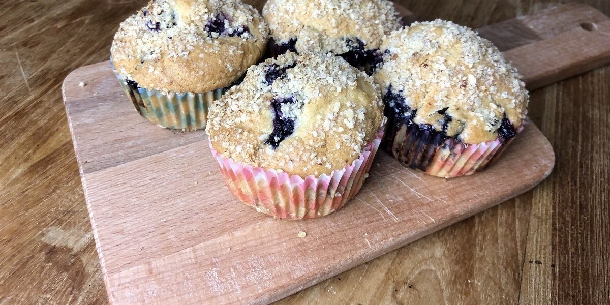 muffins-crumble-topping-bosbessen